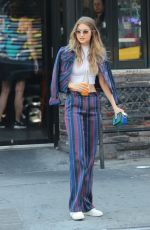 GIGI HADID Out and About in New York 07/25/2016