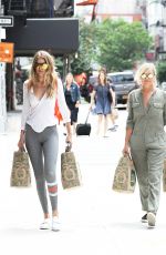 GIGI HADID Out Shopping at Whole Foods in New York 07/13/2016
