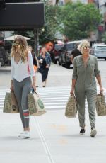 GIGI HADID Out Shopping at Whole Foods in New York 07/13/2016