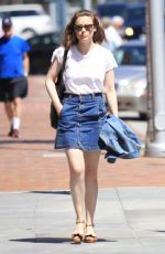 GILLIAN JACOBS Out and About in Beverly Hills 07/27/2016