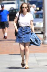 GILLIAN JACOBS Out and About in Beverly Hills 07/27/2016