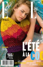 GINTA LAPINA in Elle Magazine, Belgium July 2016 Issue