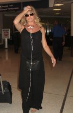 GOLDIE HAWN at LAX Airport in Los Angeles 06/23/2016