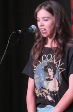 HAILEE STEINFELD at 98.5 KLUS Studio in Las Vegas 07/20/2016