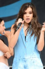 HAILEE STEINFELD Performs at Road to Rio in Venice Beach 07/23/2016