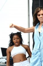 HAILEE STEINFELD Performs at Road to Rio in Venice Beach 07/23/2016