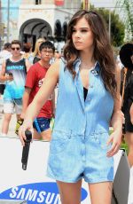 HAILEE STEINFELD Performs at Road to Rio in Venice Beach 07/23/2016