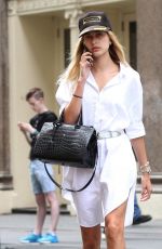 HAILEY BALDWIN Out and About in New York 07/01/2016