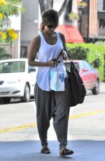 HALLE BERRY Arrives at a Spa in West Hollywood 07/12/2016