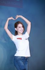 HANNAH QUINLIVAN at Dr Wu Charity Conference in Taipei 07/05/2016