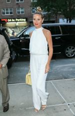 HEIDI KLUM Arrives at a Hotel in Tribeca 07/12/2016