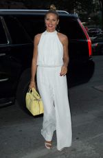 HEIDI KLUM Arrives at a Hotel in Tribeca 07/12/2016