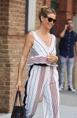 HEIDI KLUM Leaves Her Apartment in New York 07/07/2016