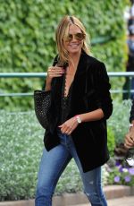 HEIDI KLUM Out and About in London 07/08/2016