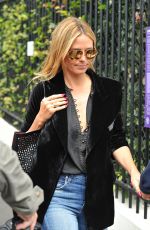 HEIDI KLUM Out and About in London 07/08/2016