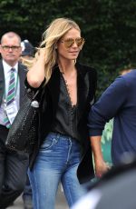 HEIDI KLUM Out and About in London 07/08/2016