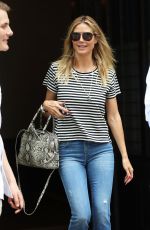 HEIDI KLUM Out and About in New York 07/01/2016