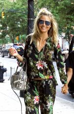 HEIDI KLUM Out and About in New York 07/06/2016