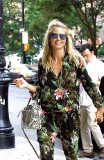 HEIDI KLUM Out and About in New York 07/06/2016