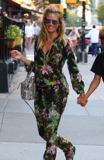 HEIDI KLUM Out and About in New York 07/06/2016