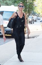HEIDI KLUM Out and About in New York 07/14/2016