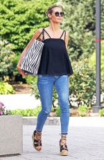 HEIDI KLUM Out and About in New York 07/15/2016