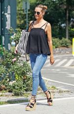 HEIDI KLUM Out and About in New York 07/15/2016