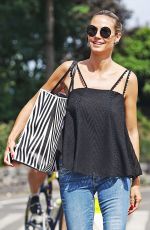 HEIDI KLUM Out and About in New York 07/15/2016