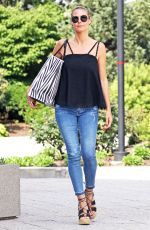 HEIDI KLUM Out and About in New York 07/15/2016