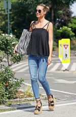 HEIDI KLUM Out and About in New York 07/15/2016