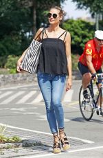 HEIDI KLUM Out and About in New York 07/15/2016