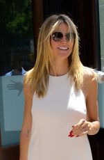 HEIDI KLUM Out in New York 07/18/2016