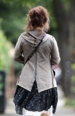HELENA BONHAM CARTER Out and About in London 07/04/2016