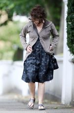 HELENA BONHAM CARTER Out and About in London 07/04/2016