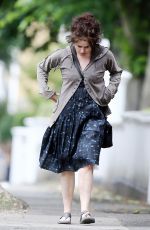 HELENA BONHAM CARTER Out and About in London 07/04/2016
