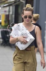 HILARY DUFF Out and About in New York  07/14/2016