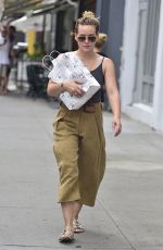 HILARY DUFF Out and About in New York  07/14/2016