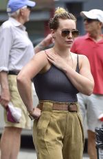 HILARY DUFF Out and About in New York  07/14/2016