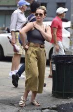 HILARY DUFF Out and About in New York  07/14/2016