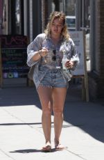 HILARY DUFF Out and About in Studio City 07/04/2016