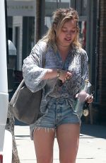 HILARY DUFF Out and About in Studio City 07/04/2016