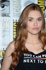 HOLLAND RODEN at Teen Wolf Press Line at Comic-con in San Diego 07/21/2016