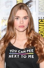 HOLLAND RODEN at Teen Wolf Press Line at Comic-con in San Diego 07/21/2016