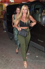 HOLLY HAGAN on the Set of 