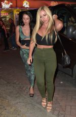 HOLLY HAGAN on the Set of 