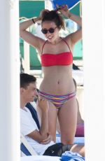 AURORA HUNZIKER-RAMAZZOTTI in Bikini on the Beach in Forte Dei Marmi 07/08/2016