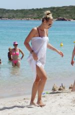 ILARY BLASI in Bikini at a Beach in Sardinia 07/02/2016