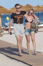 ILARY BLASI in Bikini at a Beach in Sardinia 07/02/2016