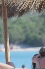 ILARY BLASI in Bikini at a Beach in Sardinia 07/02/2016