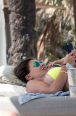 IMOGEN THOMAS in Bikini at a Beach in Ibiza 07/28/2016